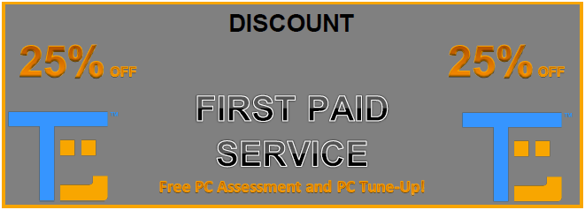 25% Coupon and Free PC Tune-Up